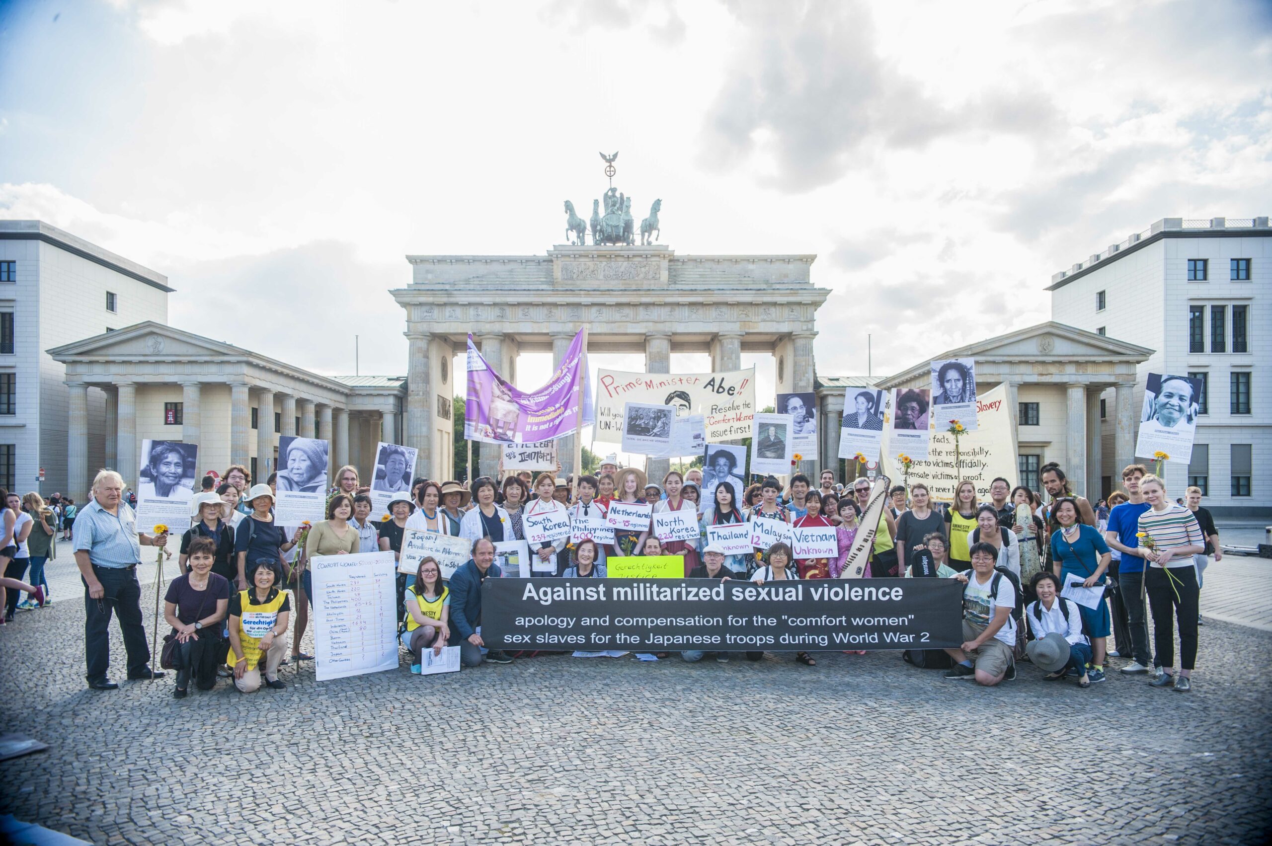 Mahnwache Trostfrauen 2017