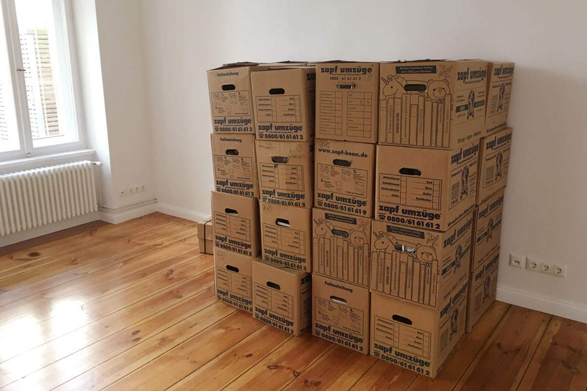 Umzug in die Quitzowstraße