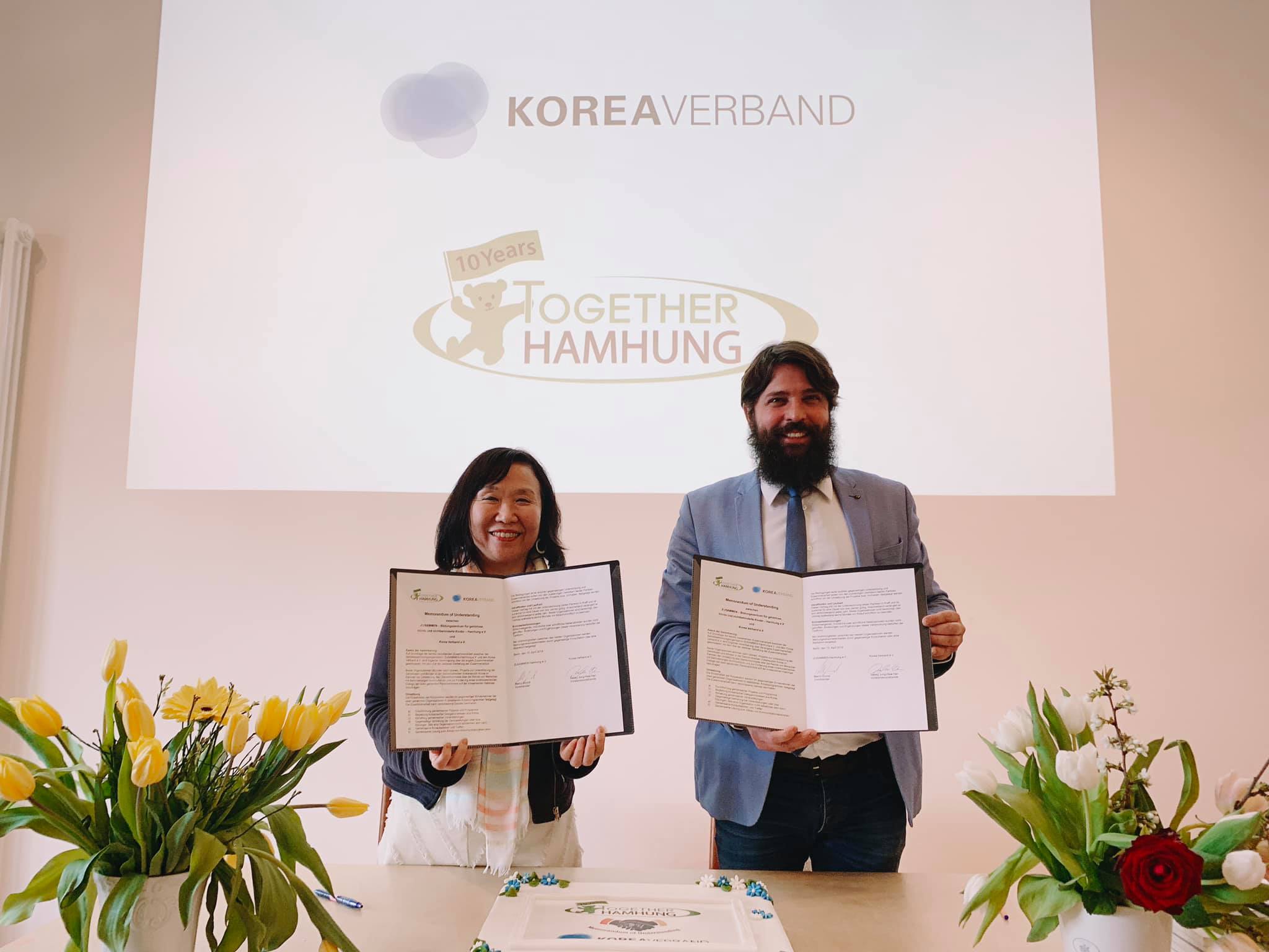 Unterzeichnung Memorandum of Understanding