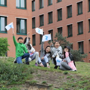 Menschenkette für ein vereintes Korea